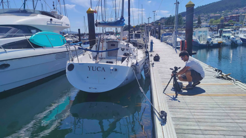 Velero en Domaio 2