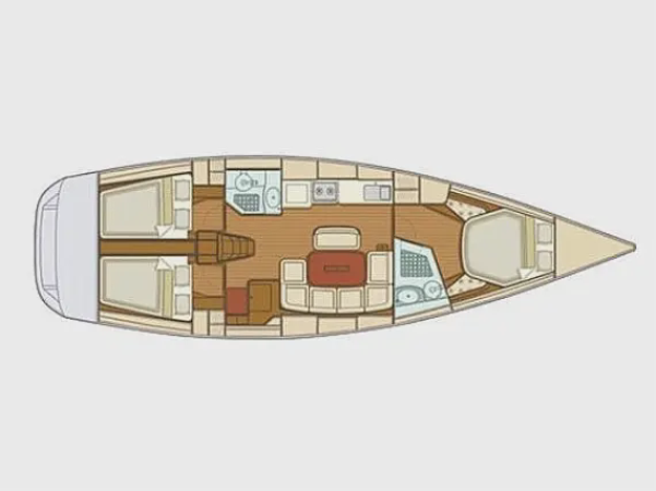Alquiler de velero Grand Soleil 43 en Baiona | Fast cruiser para 10 personas en las Rías Baixas 18