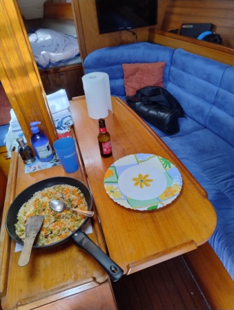 Salida en barco en Vigo — Navegada c/protagonismo + fondeo relax playa (4)