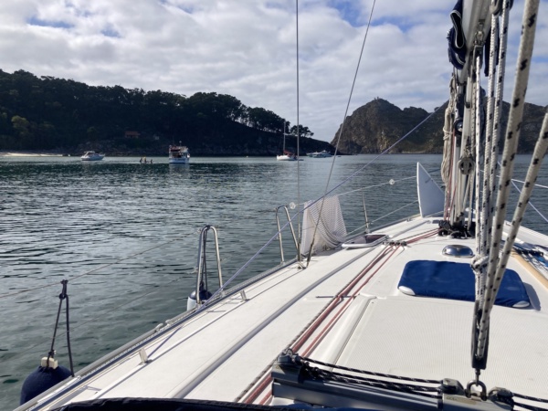 Alquiler velero 12m en Baiona 4