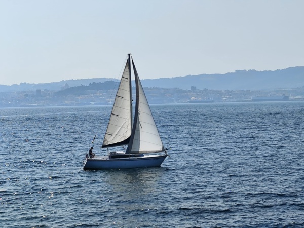 Navegación en velero por la ría de Vigo 5