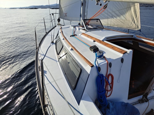 Navegación en velero por la ría de Vigo 6