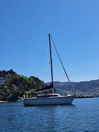 Navegación en velero por la ría de Vigo 8