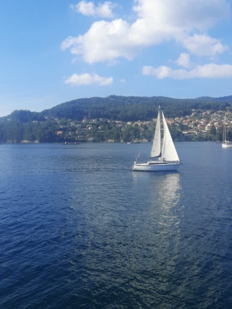 Navegación en velero por la ría de Vigo 7