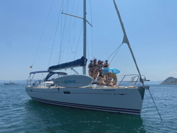 Alquiler velero en Vigo: medio Día 3