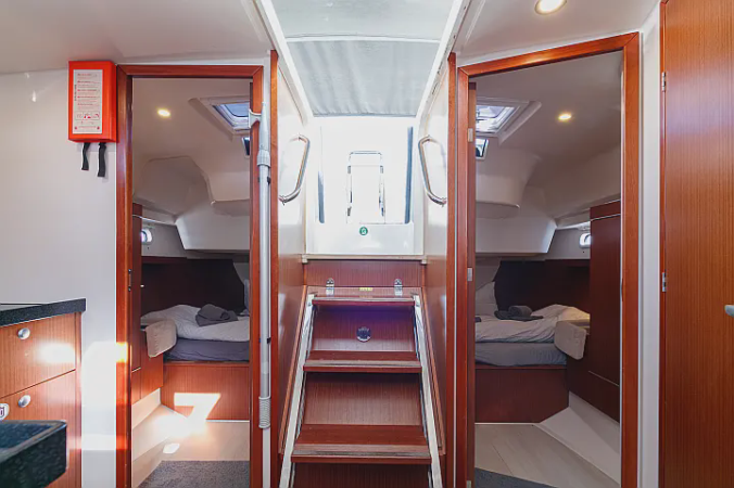 Alquiler de velero Hanse 415 en Baiona | 3 camarotes para 10 personas en las Rías Baixas 24