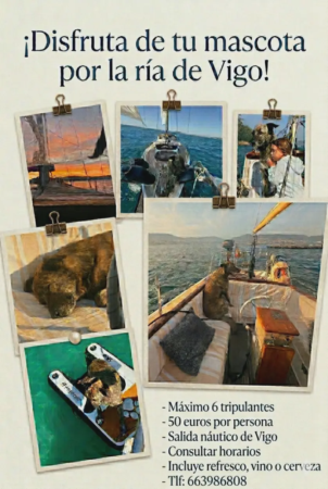 Navega con tu mascota por la ría  3