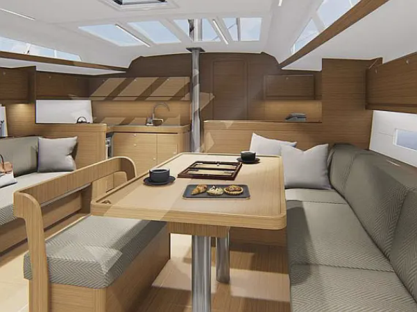 Alquiler del velero Dufour 430 Grand Large "Amodiño" en Baiona. Disfrútalo en grupo o familia hasta 12 personas. 10