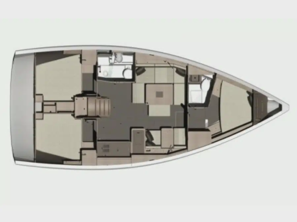 Alquiler de velero Dufour 412 Grand Large en Baiona | 12 m, salón espacioso y bañera con solárium para las Islas Cíes y Rías Baixas 4