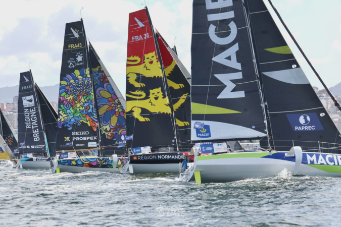Salida privada en barco · Regata La Solitaire du Figaro  2