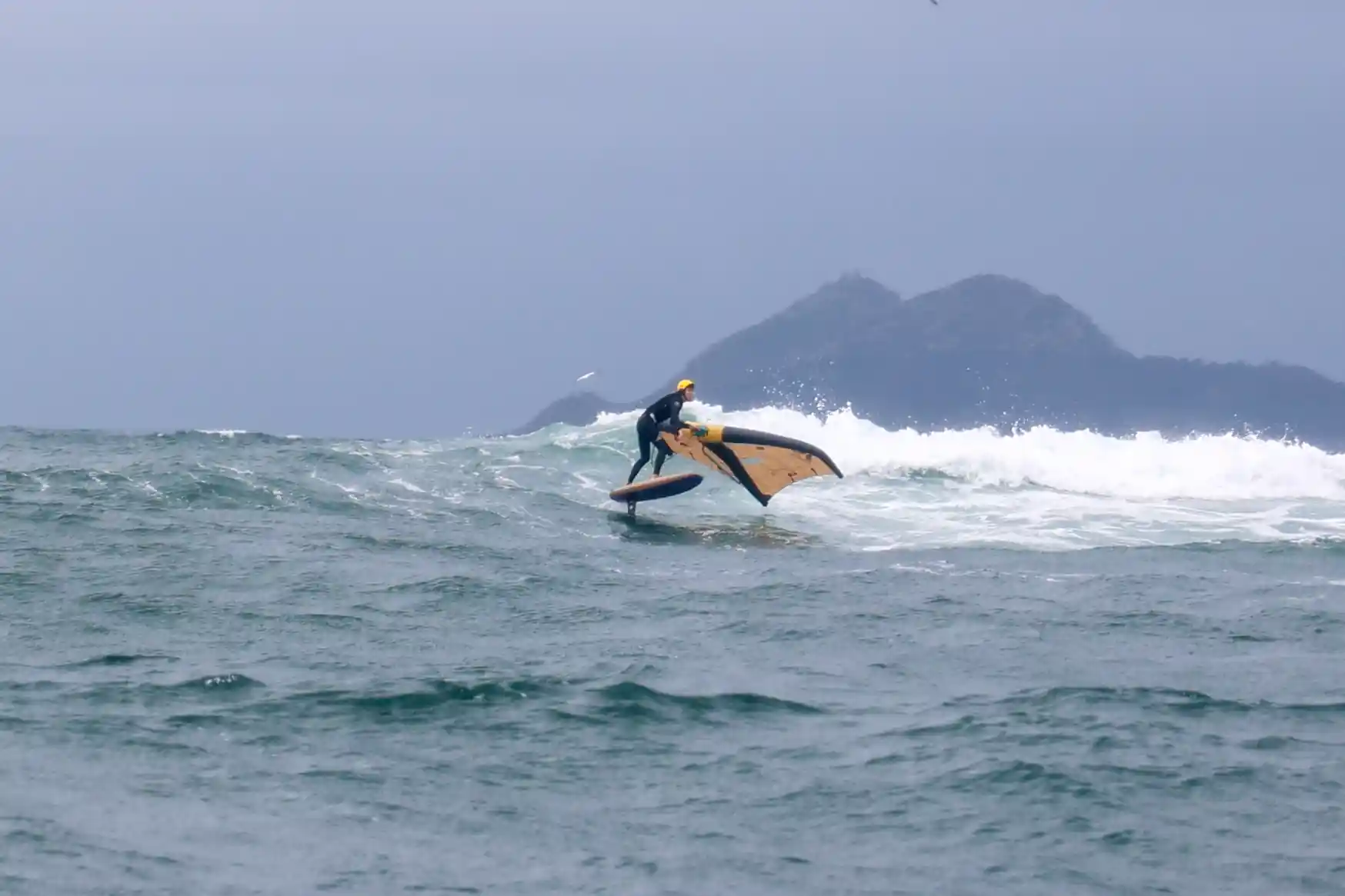 Primera salida de wingfoil y kitesurf: un arranque prometedor